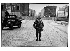 Retro Berlin, Germany, African-American Soldier in Europe And Civil Rights Photography