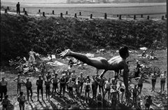 Diver, Germany, Gelatin Silver Print, Signed, 16x20 Inches, 1965