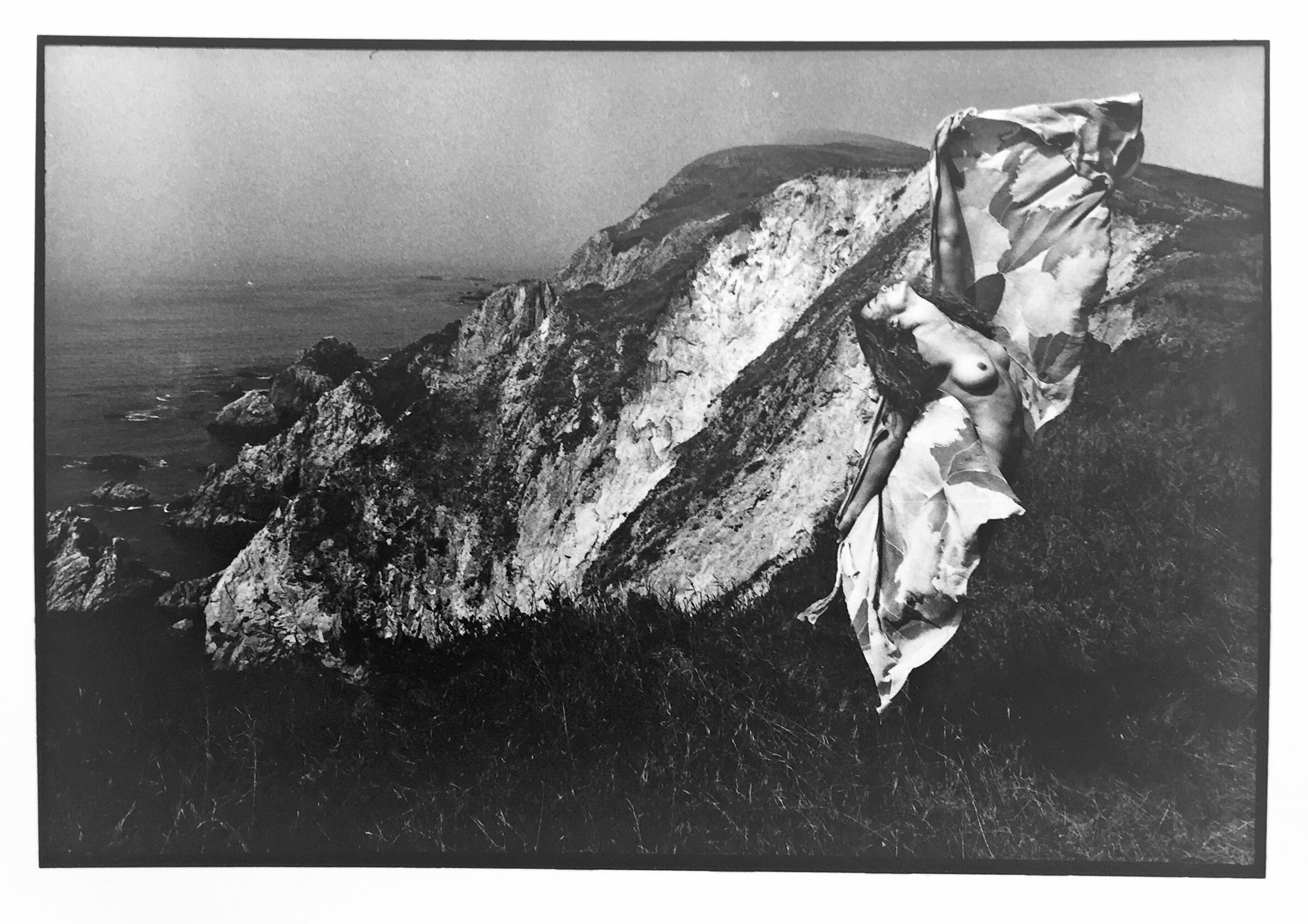 Yoga portraits, the Kate Series, 4 Black and White Photographs of Female Nudes