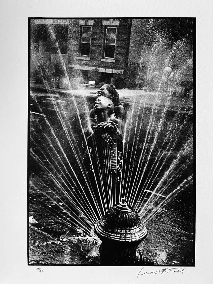 Fire Hydrant, Harlem, New York Summer, Signed Black and White Photograph, 1963