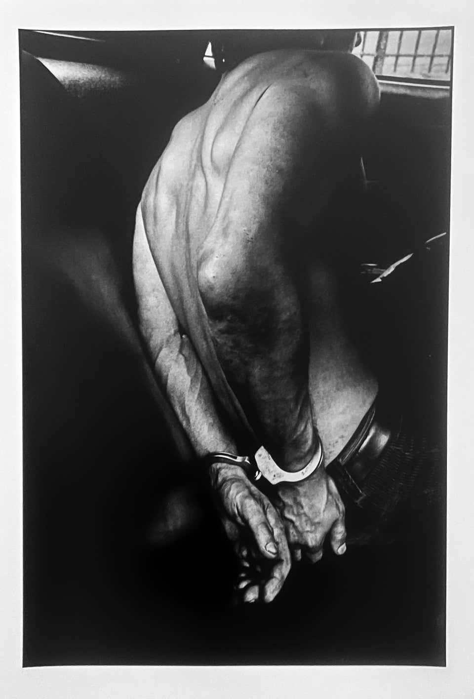 Handcuffed, New York, Black and White Photography, Limited Edition 1/10, 1978