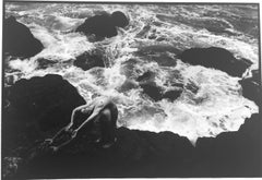 Kate #14, Female Nude Series, Black and White Photograph of Summer in California