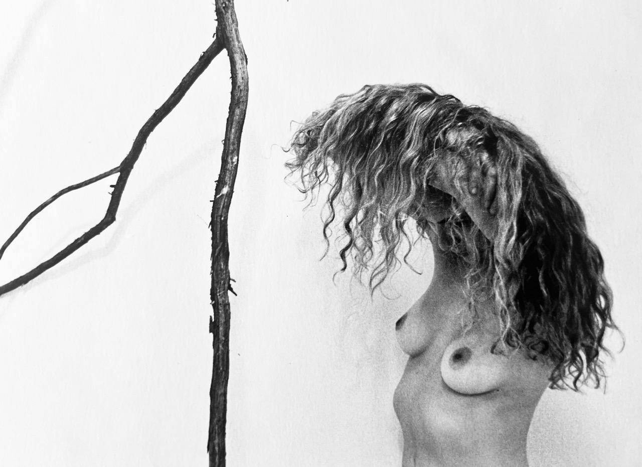 Female Nude, Schwarz-Weiß-Porträtfotografie, Kate #4 von Leonard Freed im Angebot 1