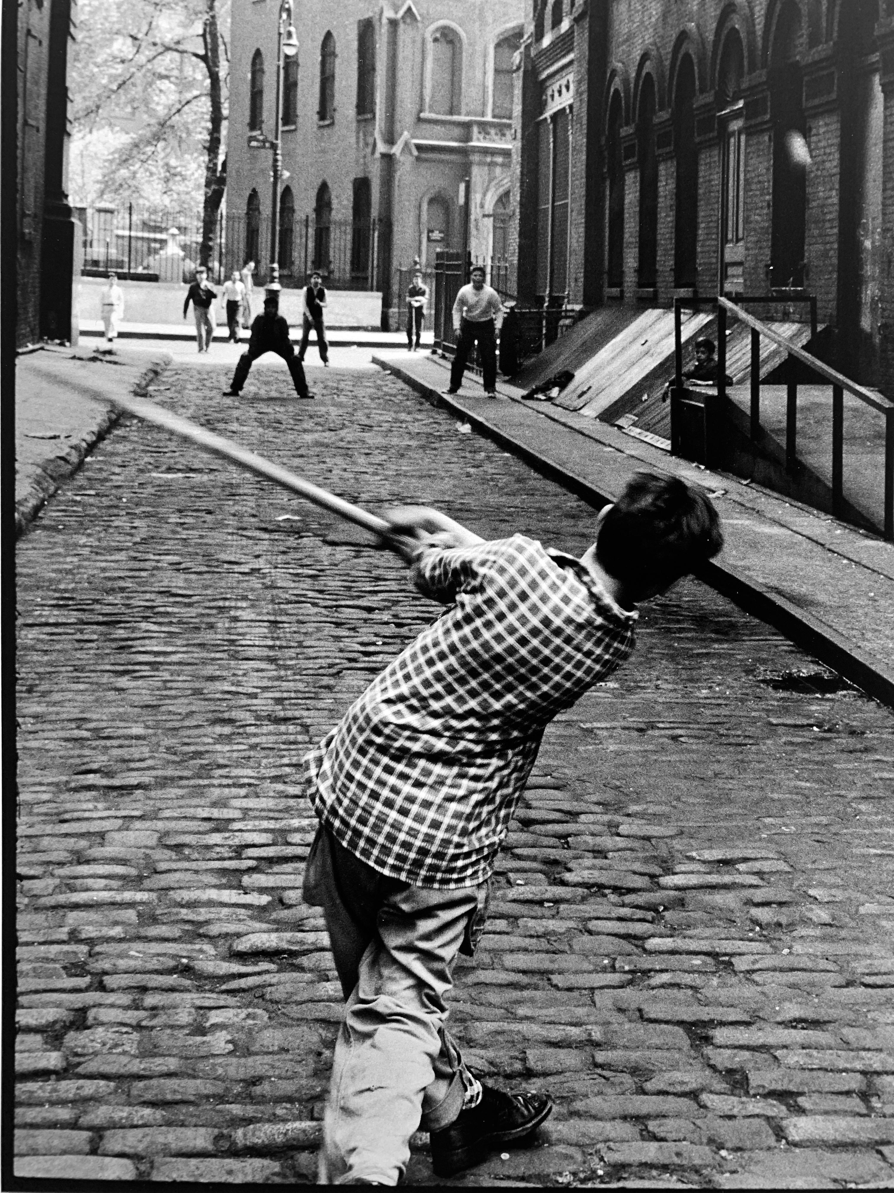 Stick Ball, 1954 by Leonard Freed, is a 14