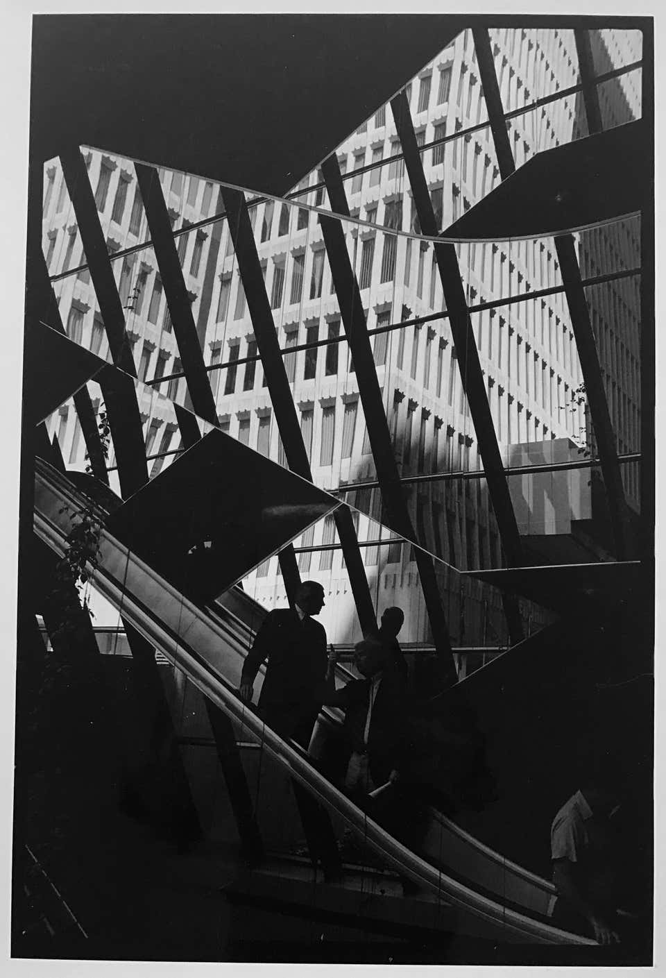 New York City, Vintage Photograph, Business, Gelatin Silver, Signed, 1981, 16x12