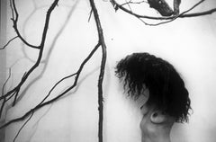 Kate #4, Female Nude, Signed Black and White Photograph, 8x10, Sculptural Pose