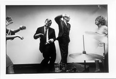 Office X-Mas Party, New York, Limited Ed Black and White Dance Party Photo 1960s