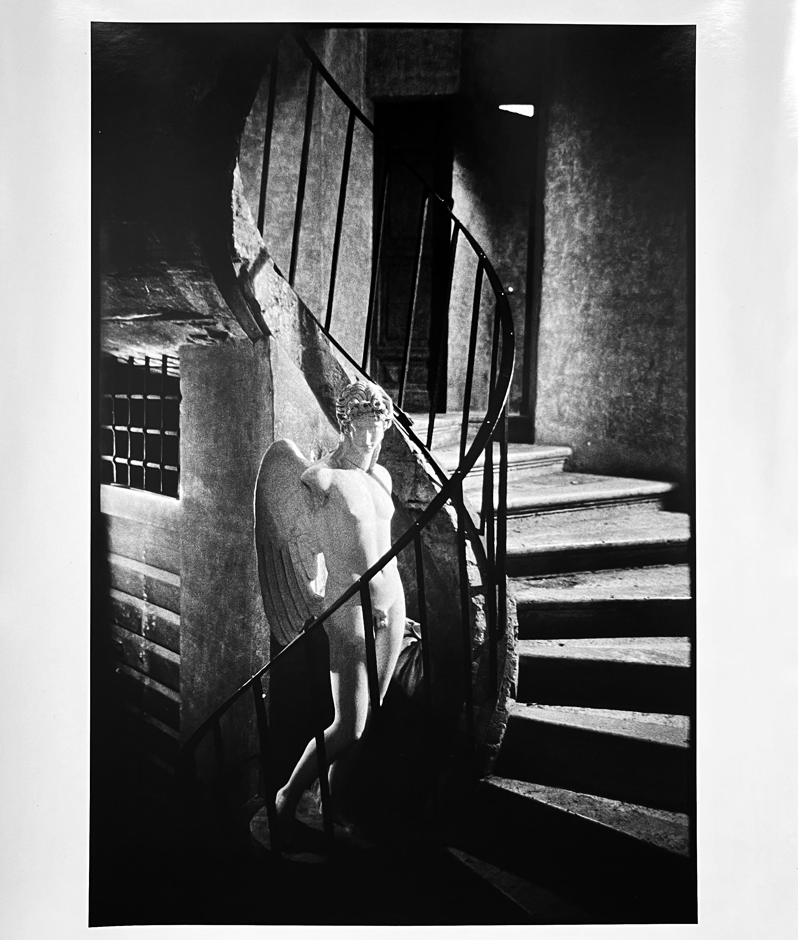 Rom, Italien, Schwarz-Weiß-Fotografie von Leonard Freed im Angebot 4