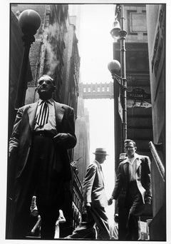 Wall Street, New York City,  Dokumentarfotografie über Geschäftsleute 1950s