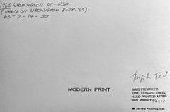 Woman on Bus, Washington, Gelatin Silver Print, Signed, 11x14, Civil Rights Era