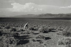 Kate #12, Yoga, Nude Gelatin Silver Photograph, Signed, Vintage, 8x10, 2002