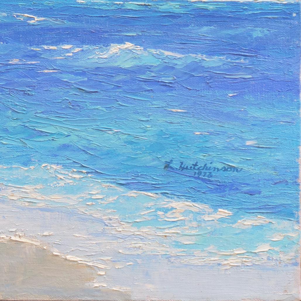 „Tropical Coastal Seascape“, Royal Canadian Academy, National Gallery of Canada – Painting von Leonard Hutchinson