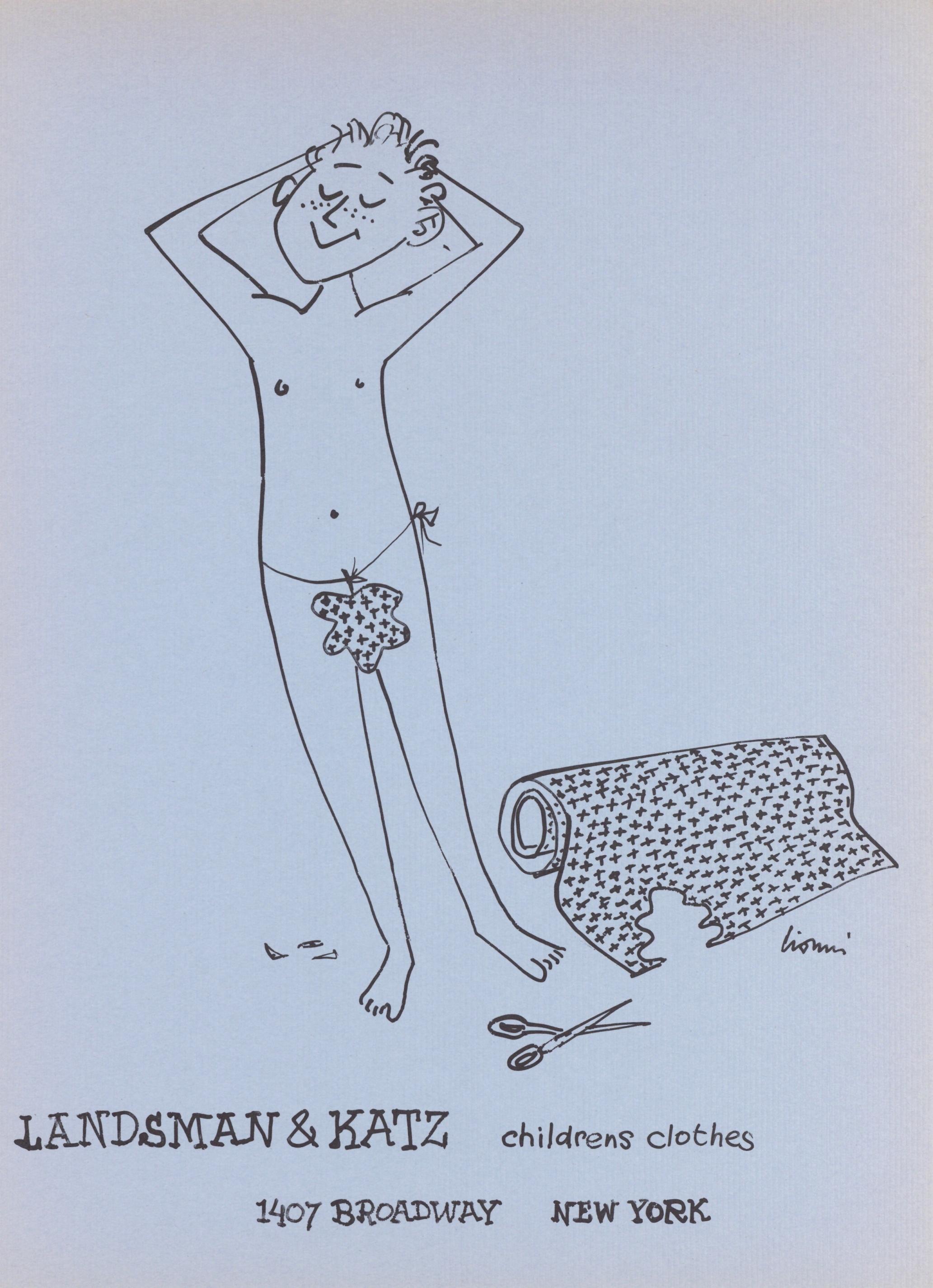 litografia originale - Print di Leonard Lionni
