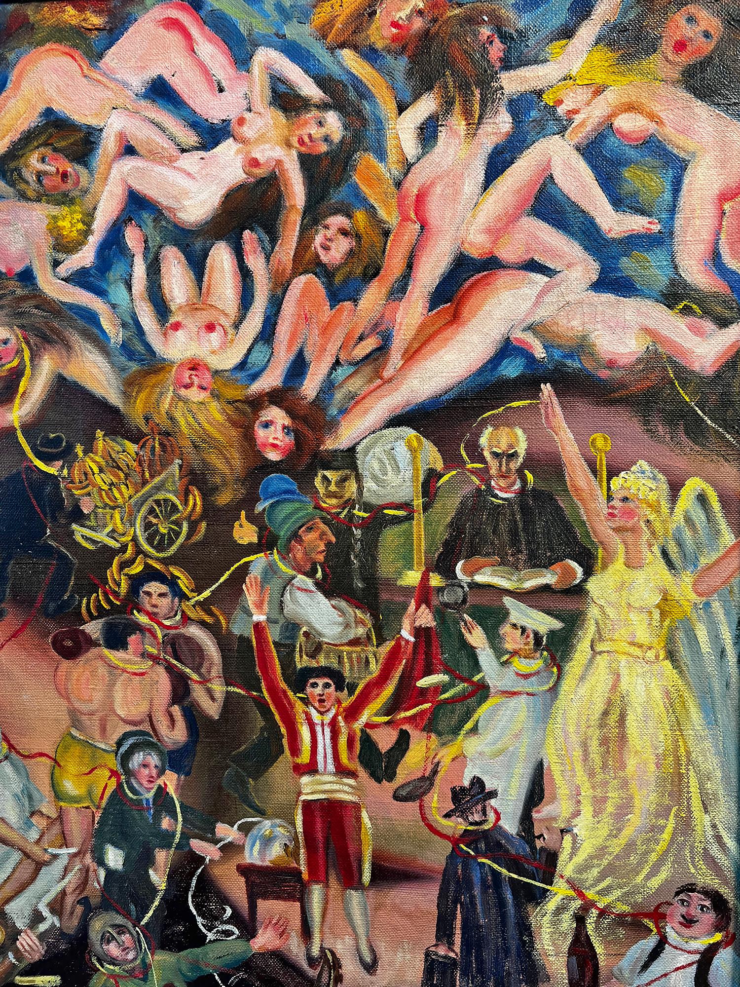 Der Teufel - Kampf zwischen Gut und Böse  Evil - Nackte Frau wie Hieronymus Bosch im Angebot 6