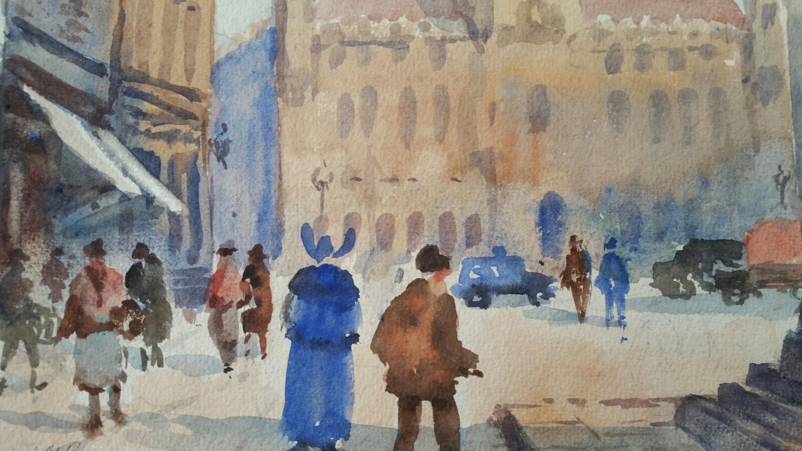 Mid 20th Century, Belgique, Bruges, La Place du Marché en vente 2