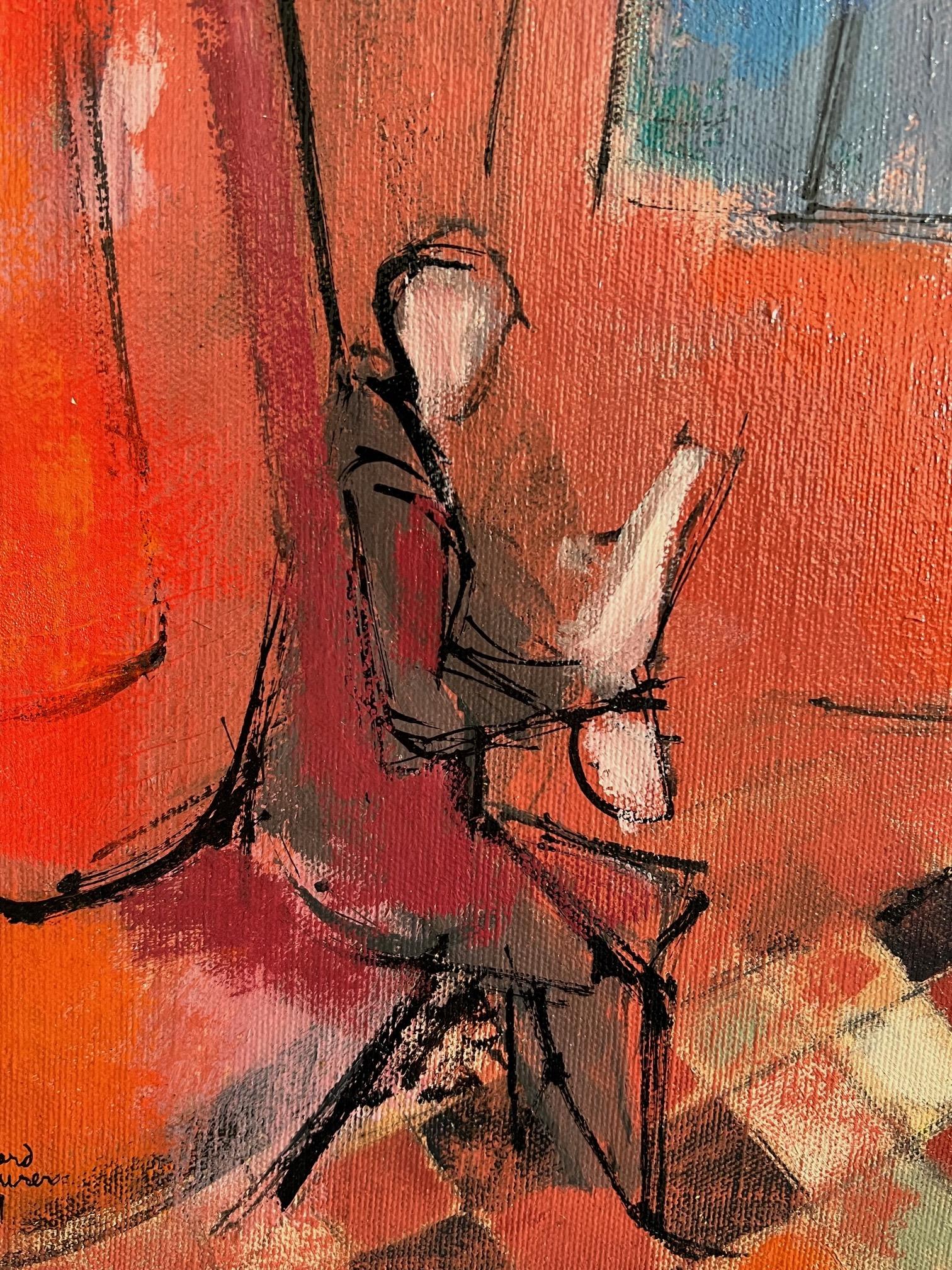 Leonard Maurer Pintura al óleo 