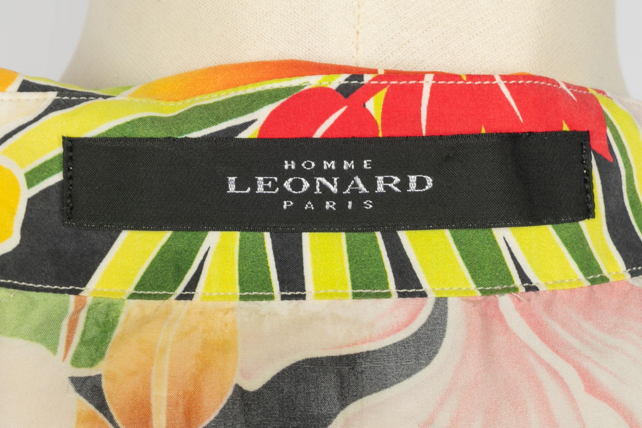Leonard men cotton shirt For Sale 2