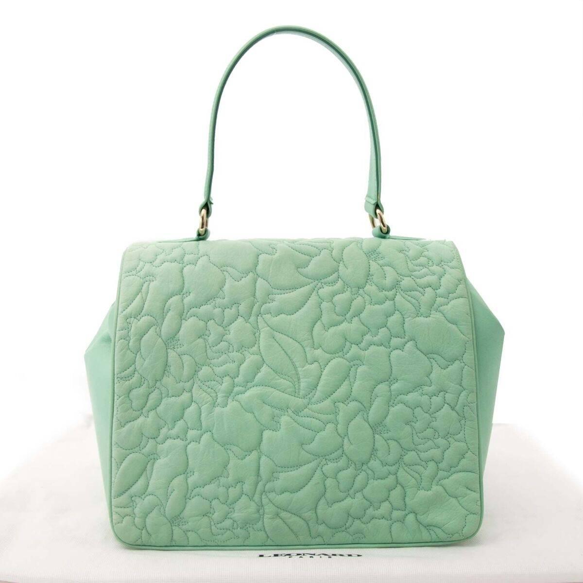 mint green handbags