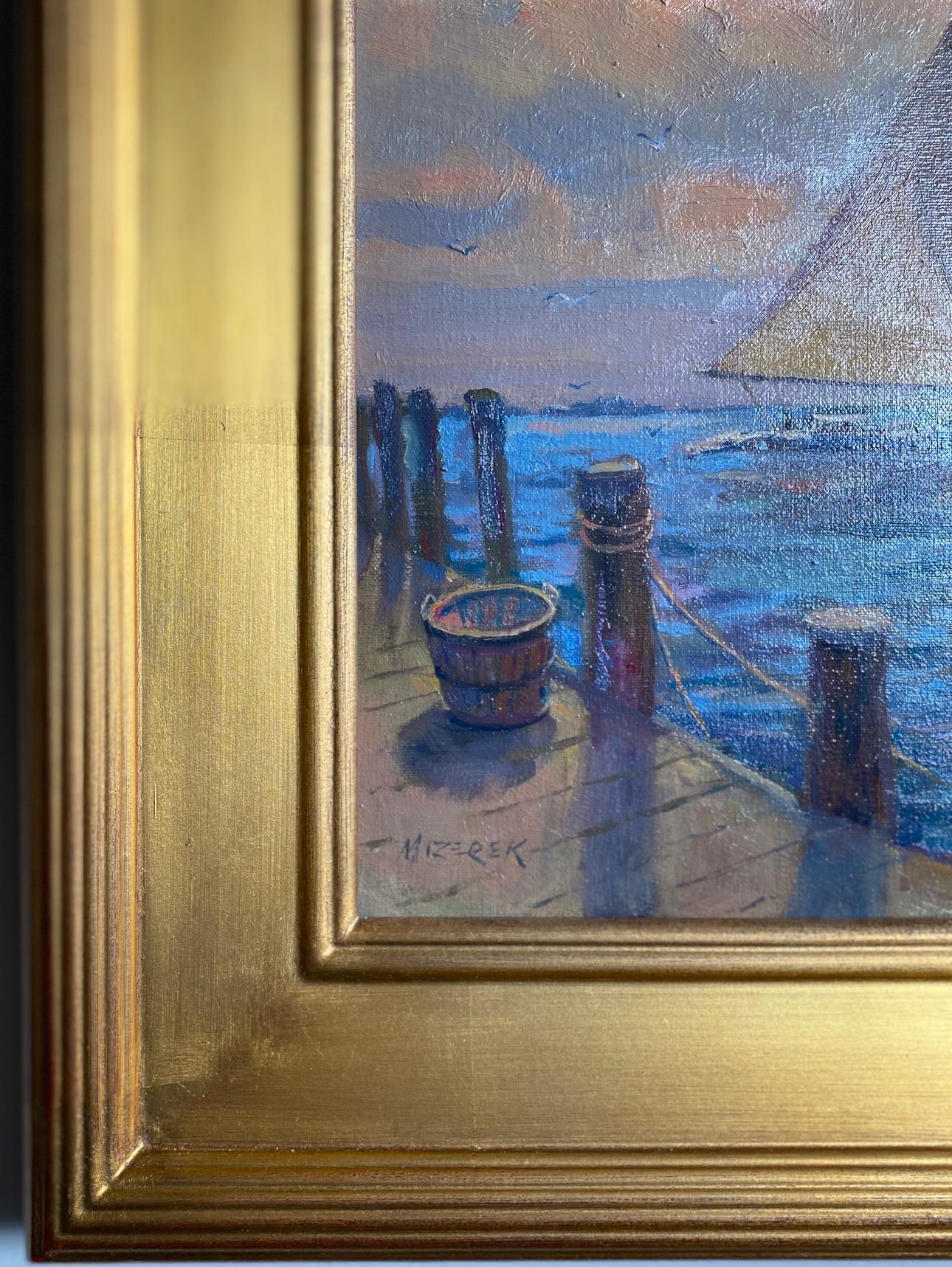 Afternoon Sail, original marine landscape 2