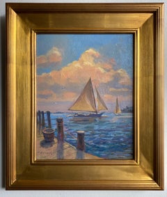 Afternoon Sail, original marine landscape