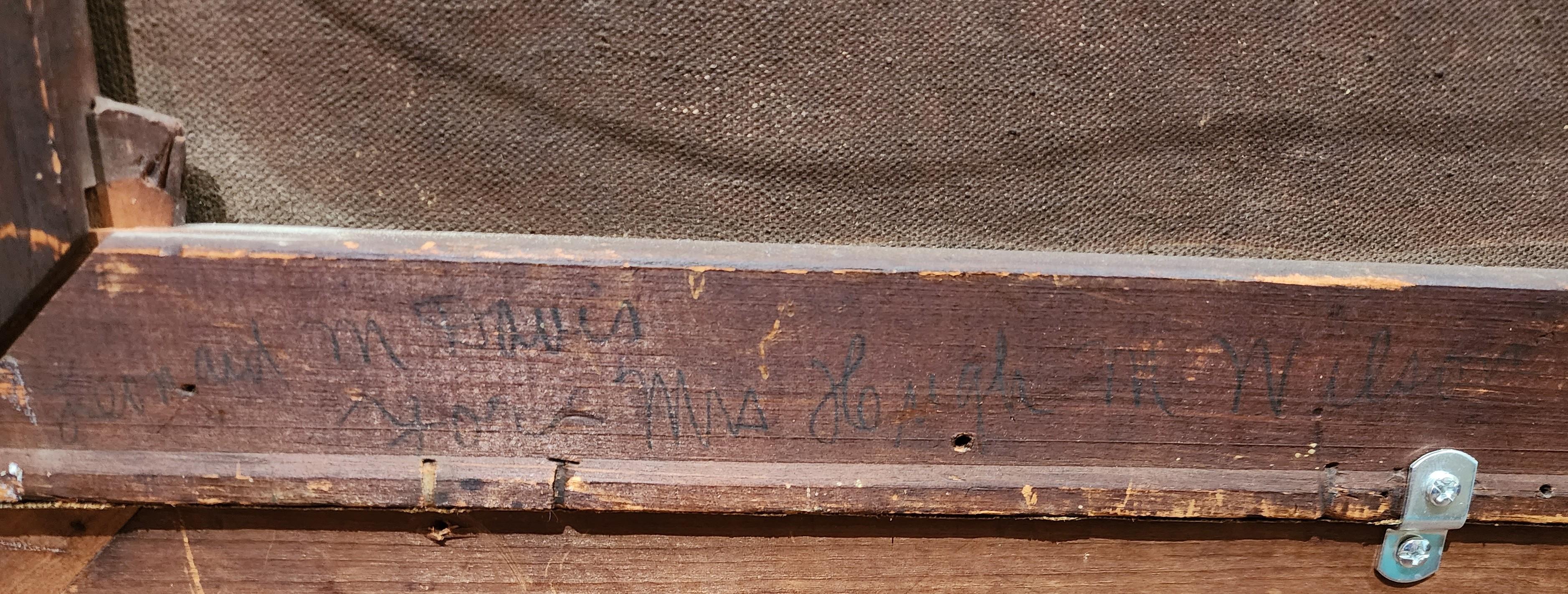 Monte McKinley, 1900-1910 circa, Denali, Alaska, Pittura di paesaggio dell'Alaska, Montagna 2