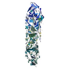Leonard Nelson Hanging Glass Wall Sculpture