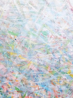 "Colorfield #410", American Modernist, Gradient Color Field Abstraction, 1980's