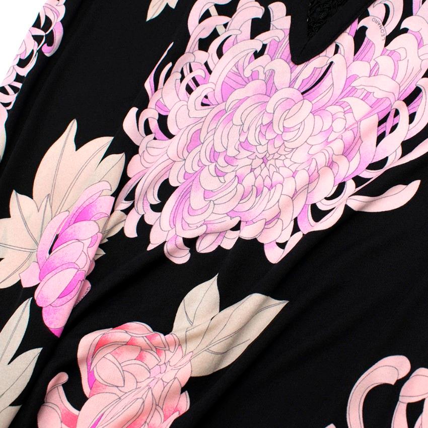 Beige Leonard Paris Black Lace Detailed Sleeveless Gown - Size US 8 For Sale