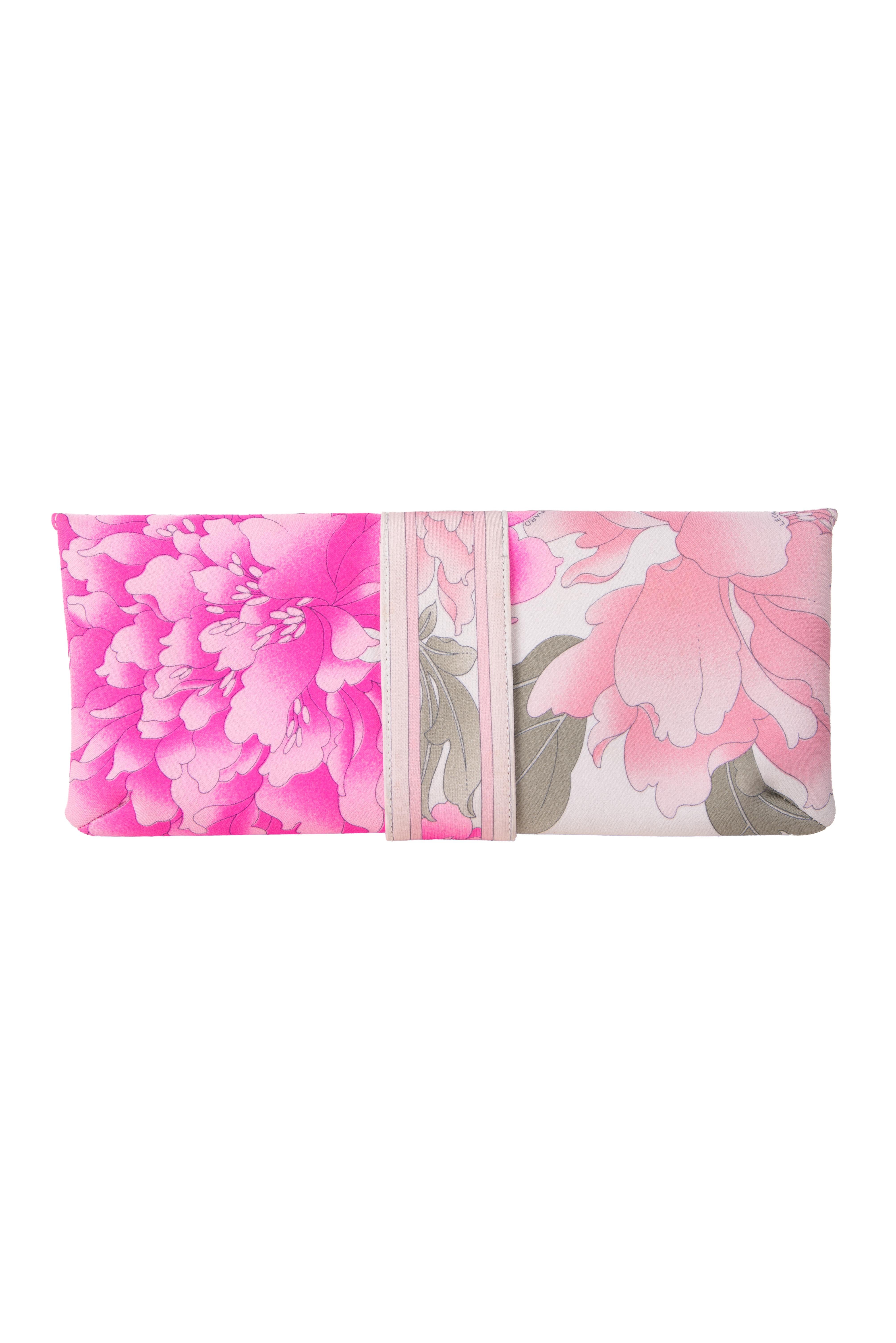 pink clutch bag