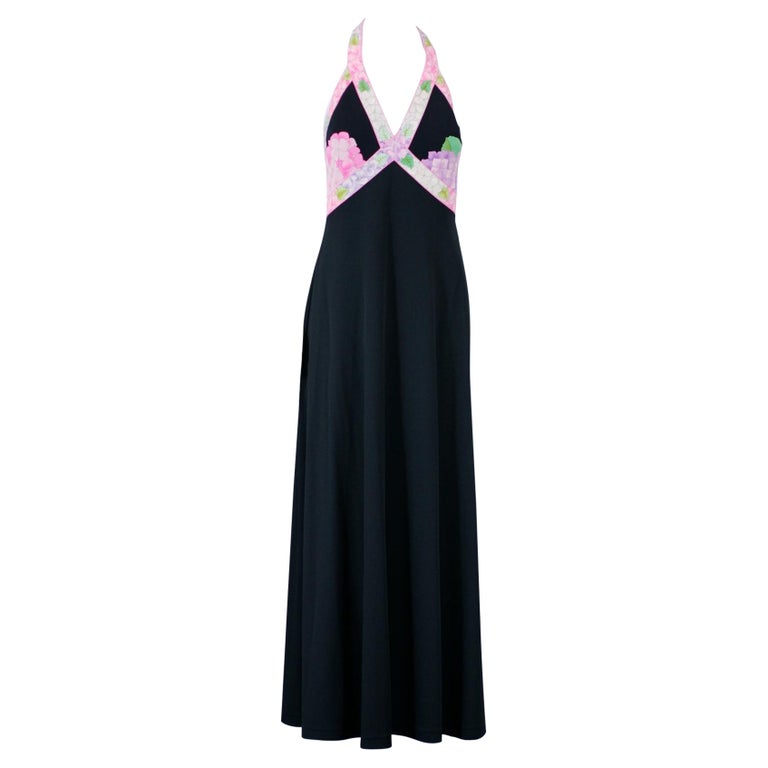 slim fit dress slacks Jersey Halter Maxi Dress main image 0
