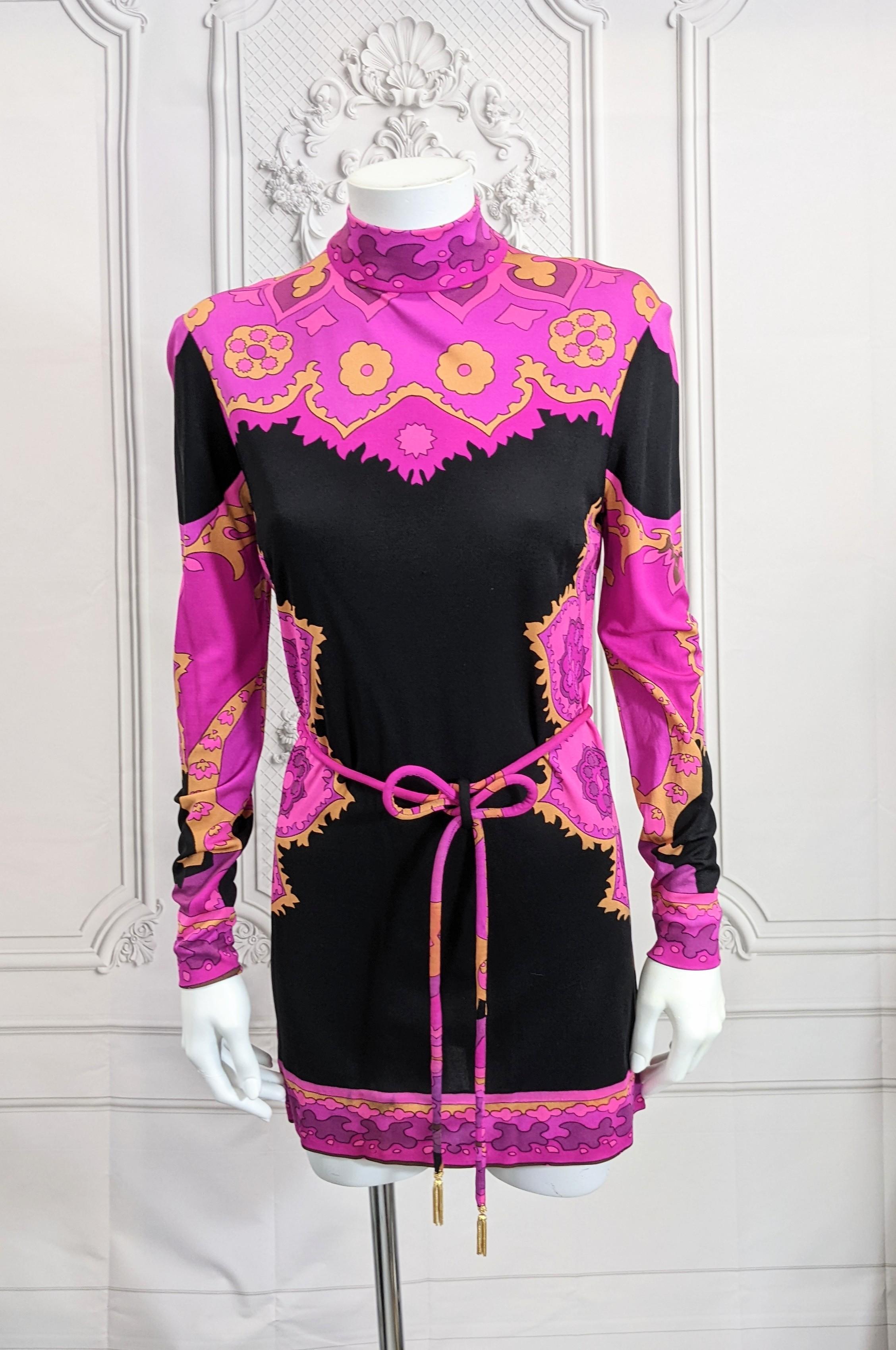 Women's or Men's Leonard, Paris Silk Jersey Mini Dress For Sale