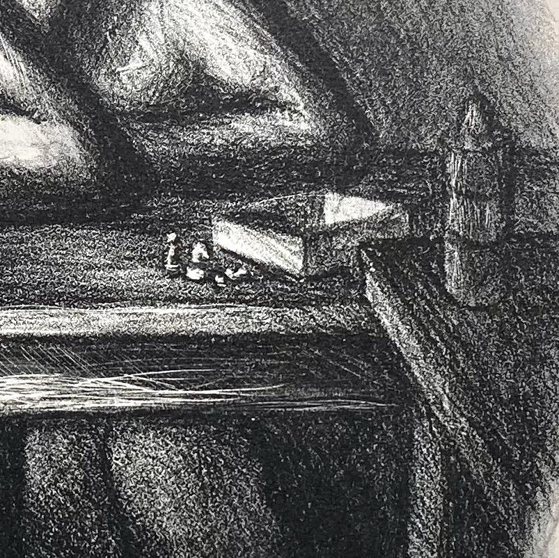 Leonard Pytlak, Échecs, lithographie du milieu du siècle dernier en vente 2