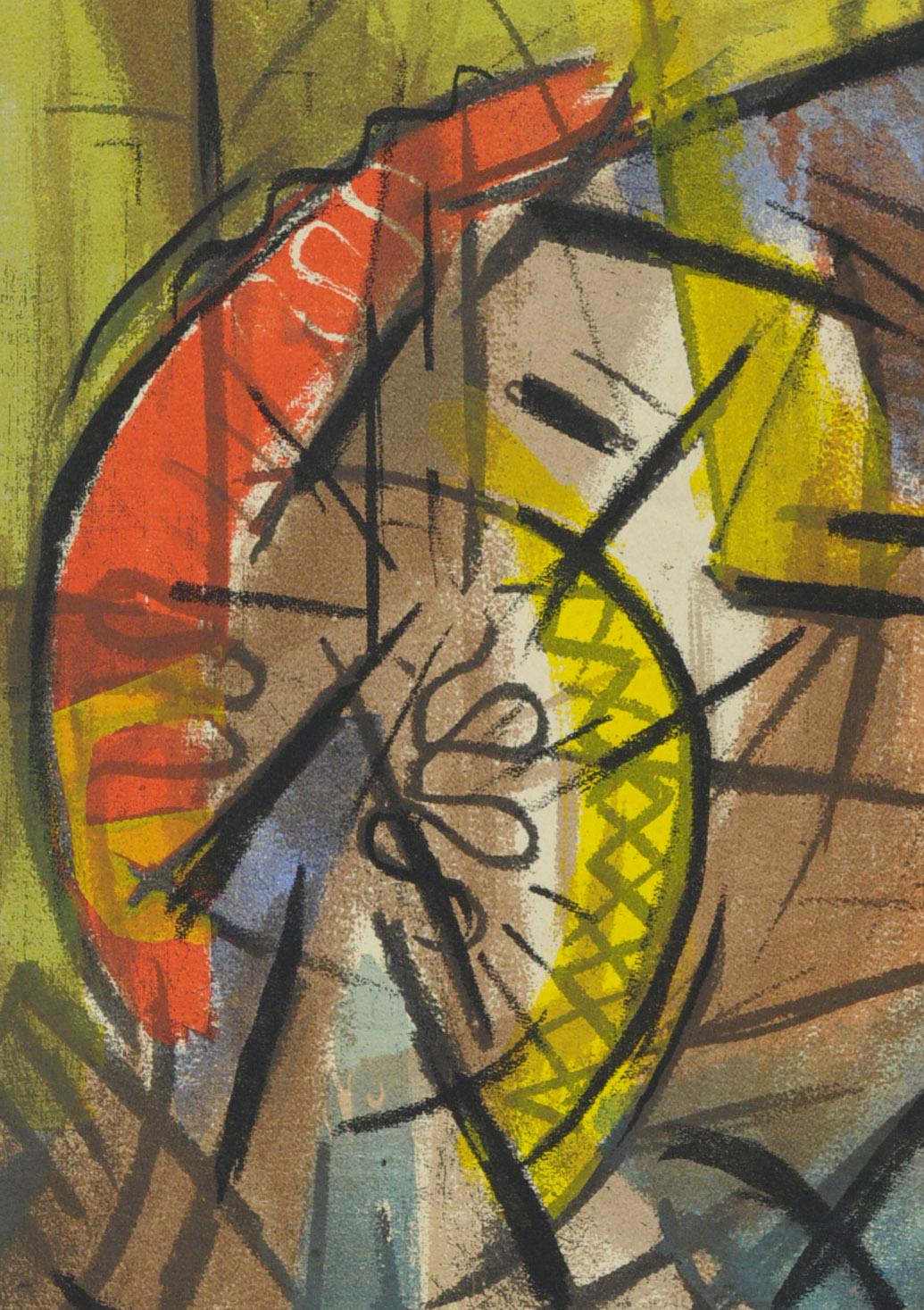 The Fan - Print by Leonard Pytlak