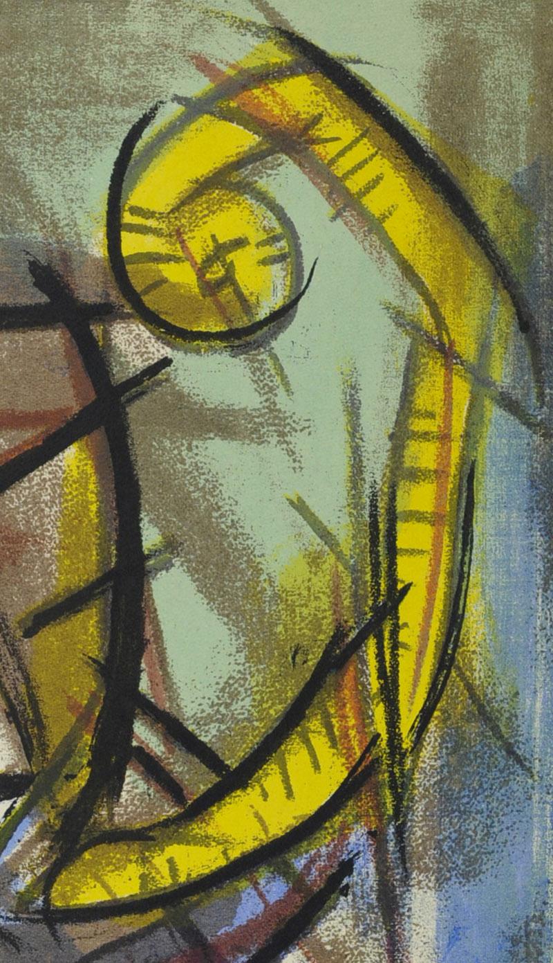 The Whistle - Abstract Print by Leonard Pytlak