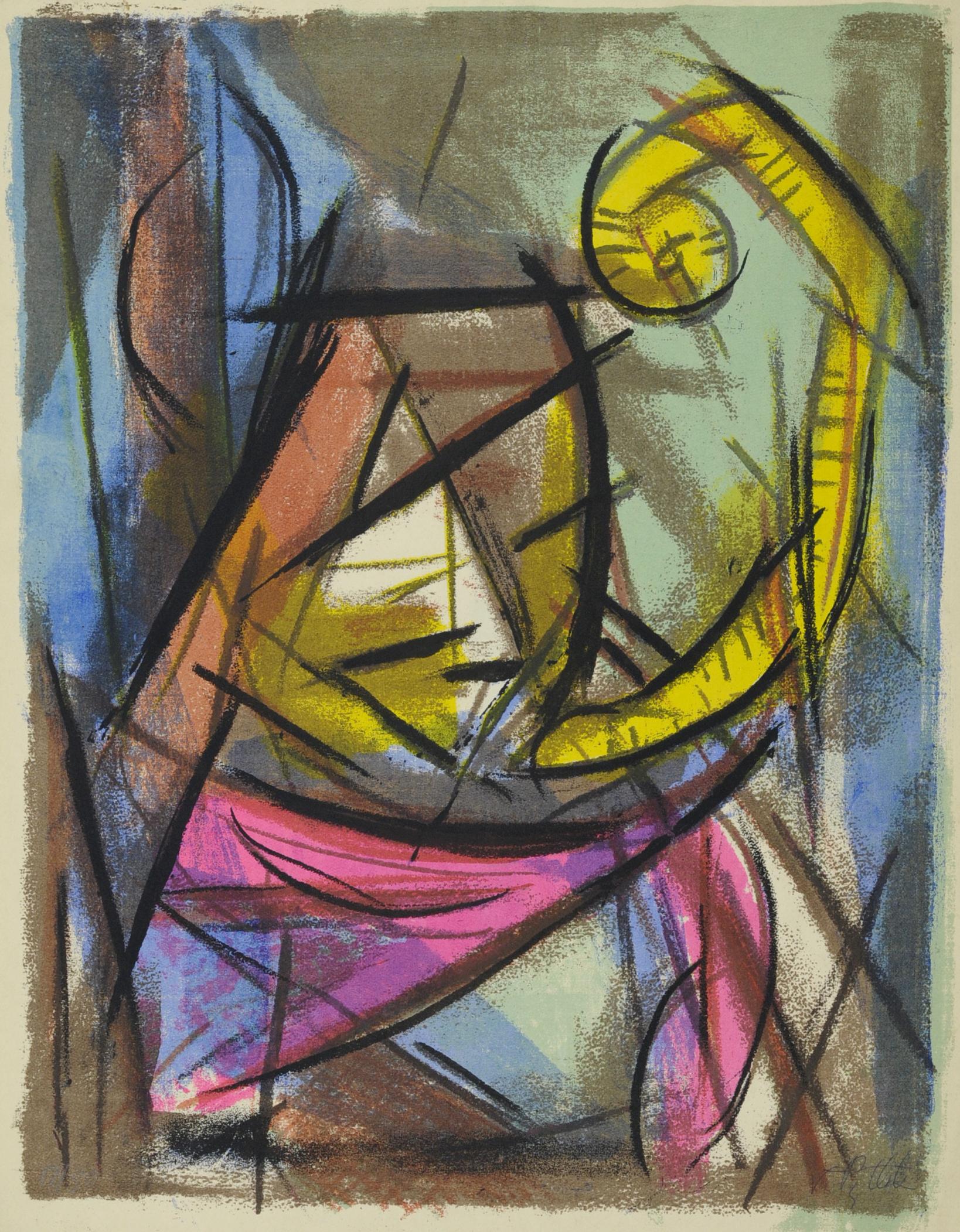 Leonard Pytlak Abstract Print - The Whistle