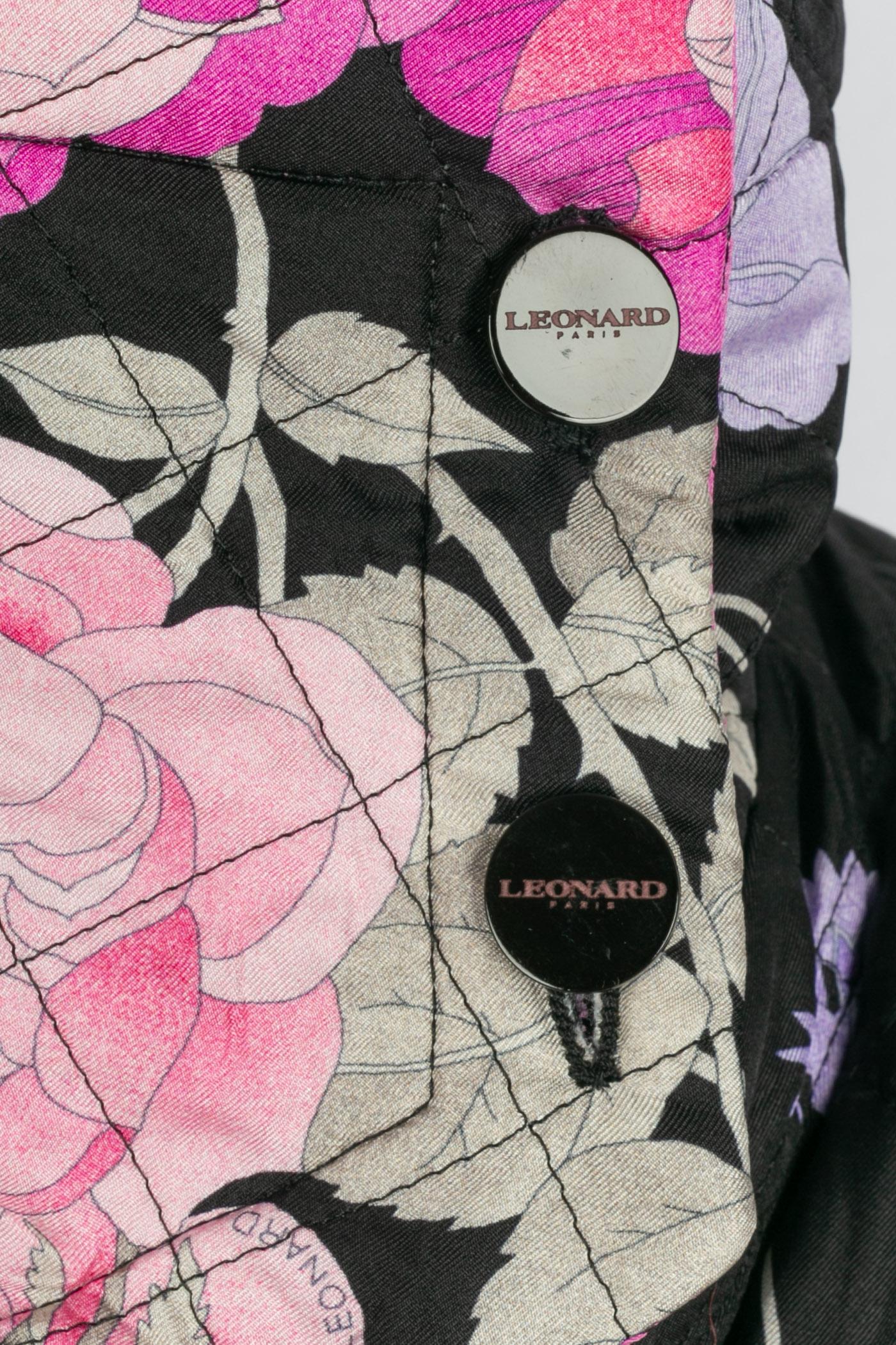 Gray Leonard quilted jacket For Sale