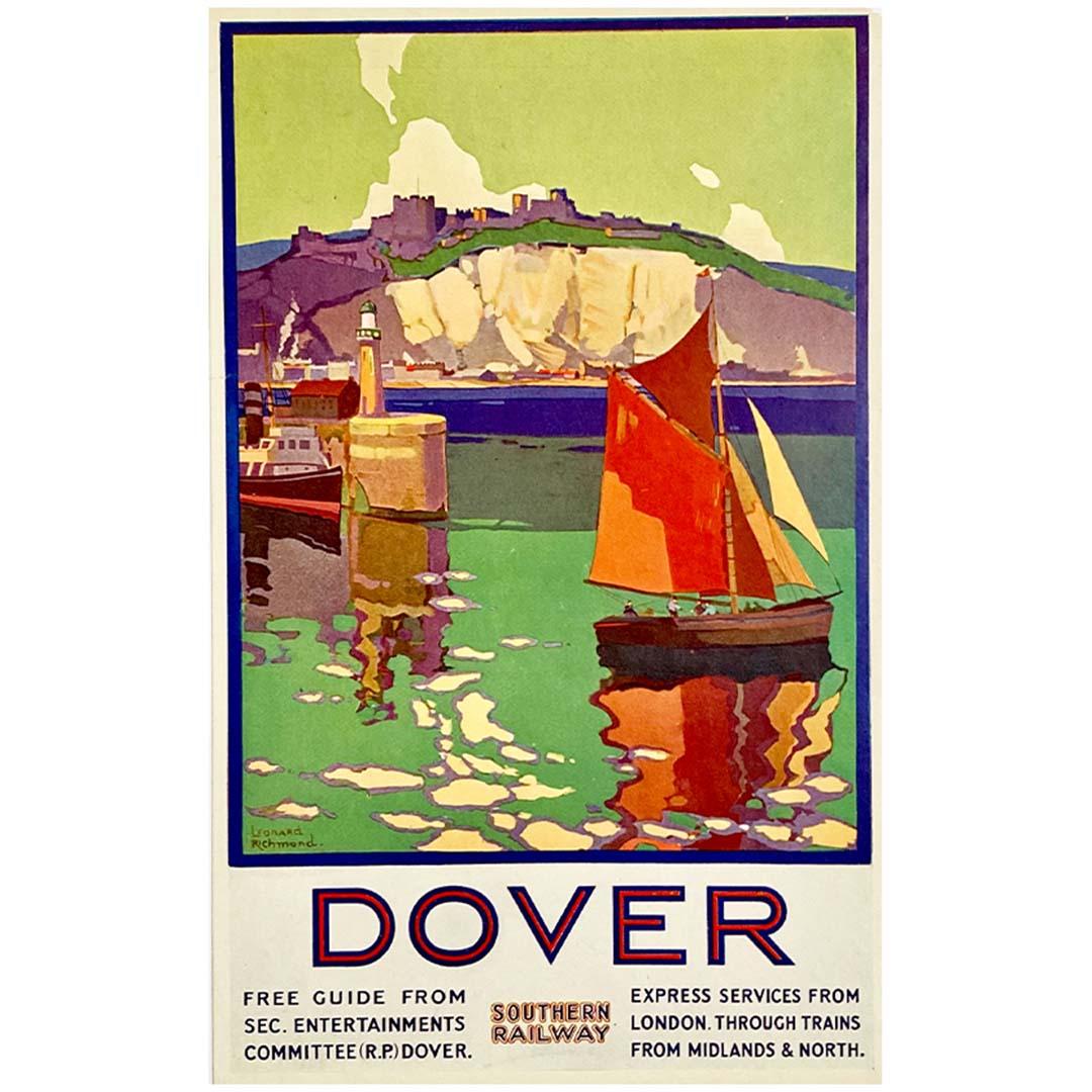 Superb poster with radiant colors realized by Leonard Richmond 🇬🇧 (1889-1965) around 1925. This artist was particularly known for his railway posters.

During the First World War, Richmond served as the official war artist for Canada. In the 1920s