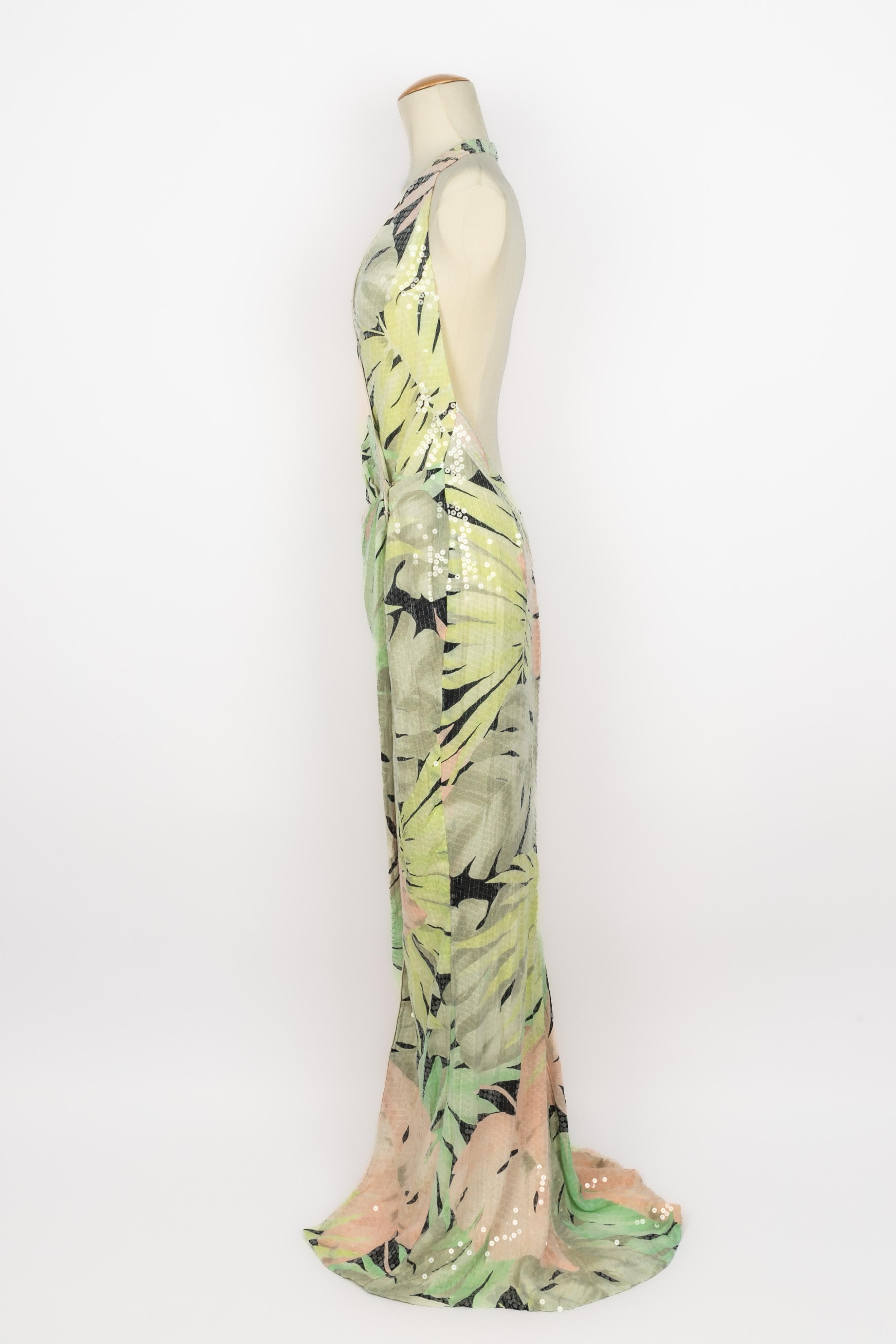 Leonard sequined dress For Sale 5