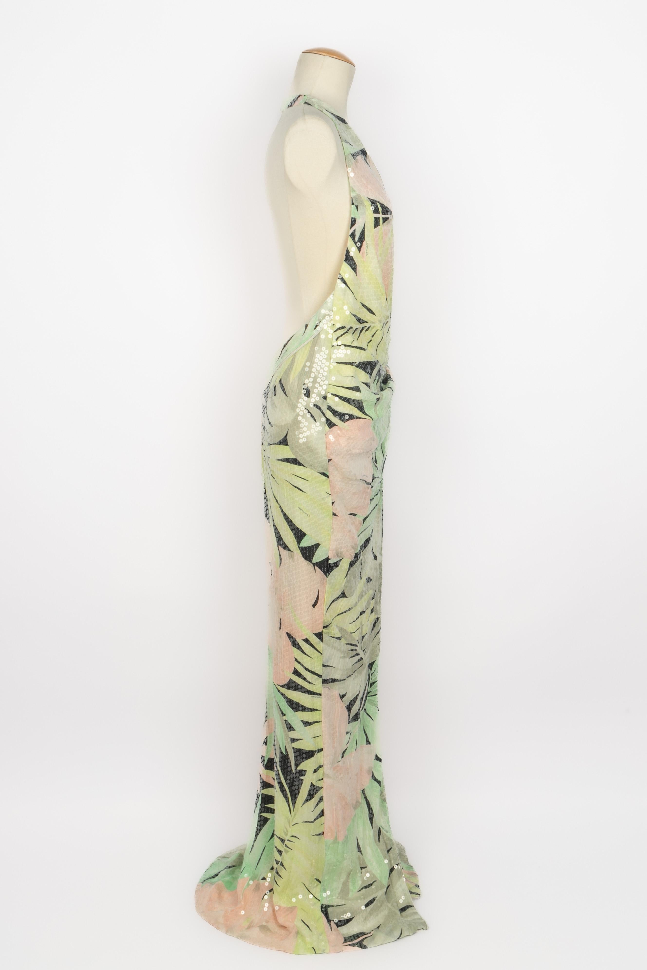 Leonard sequined dress For Sale 1