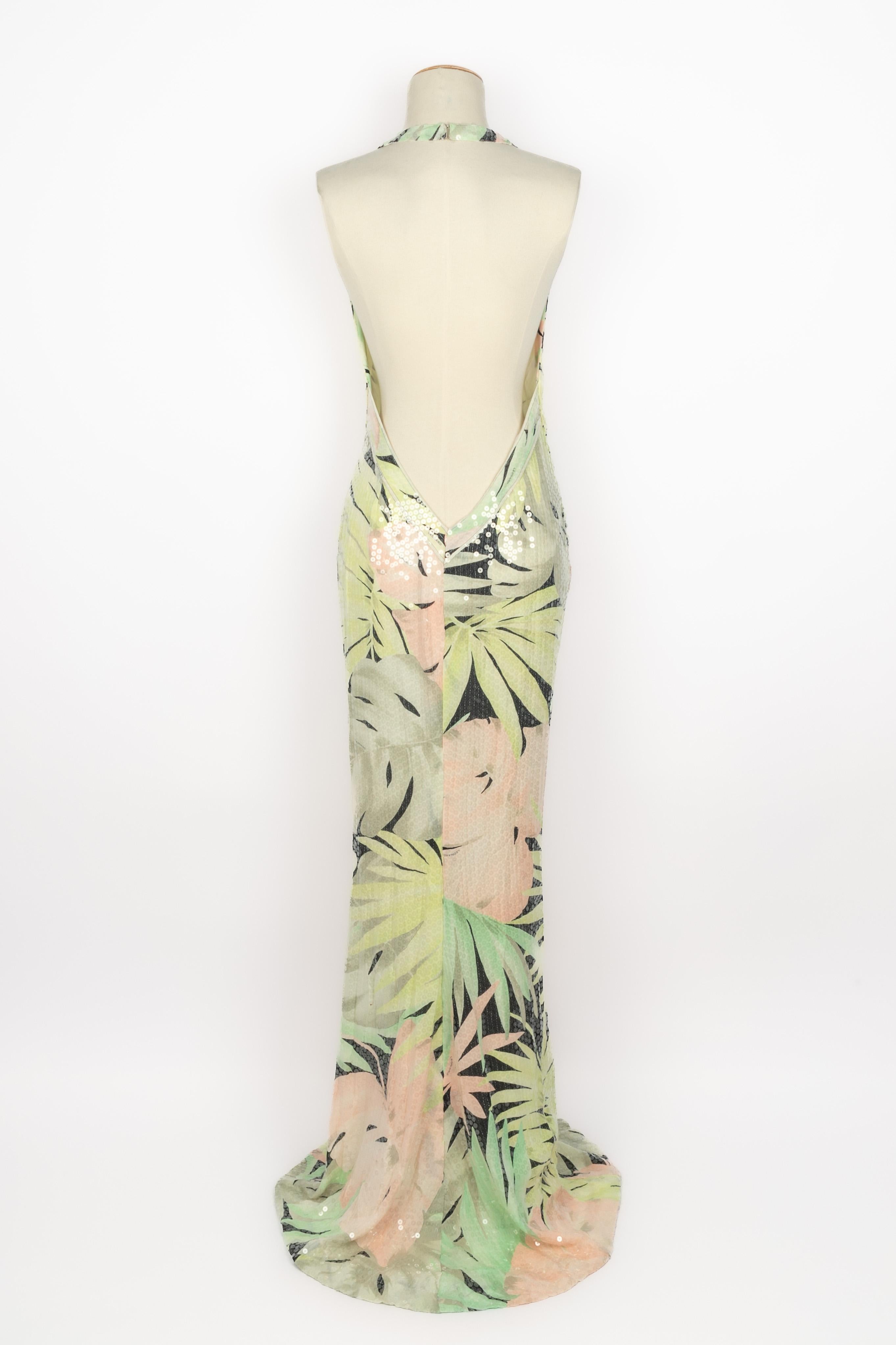 Leonard sequined dress For Sale 3