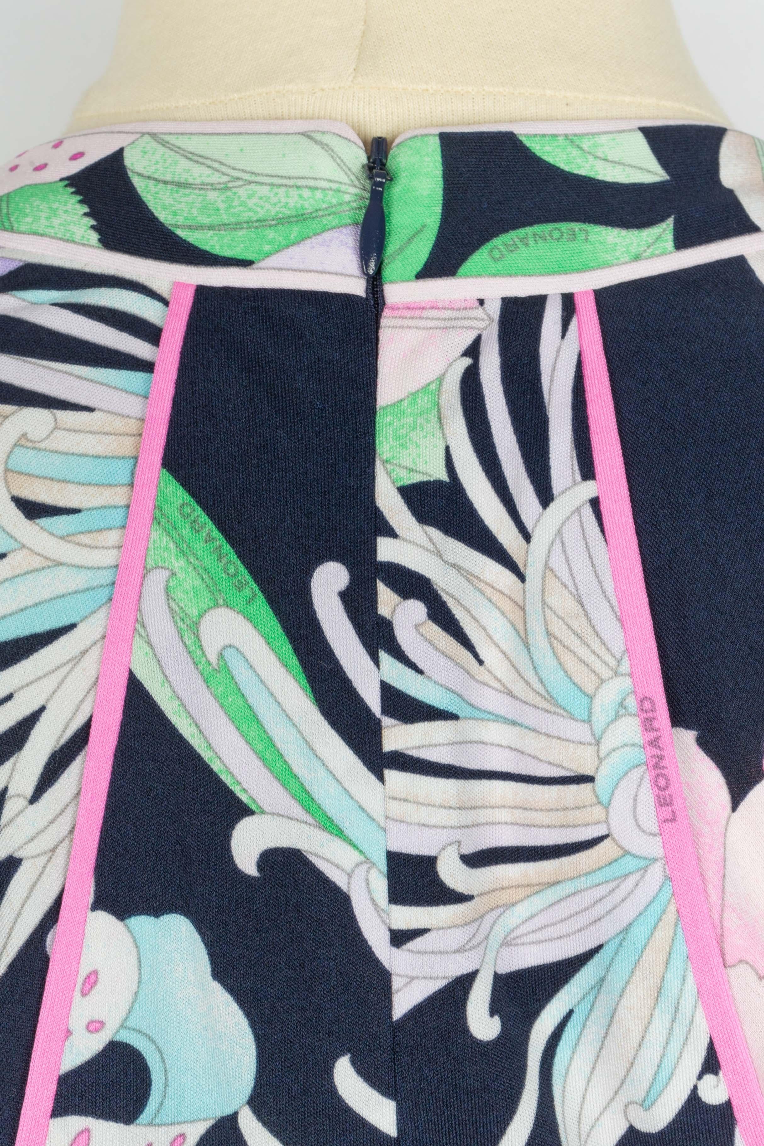 Leonard silk dress For Sale 1
