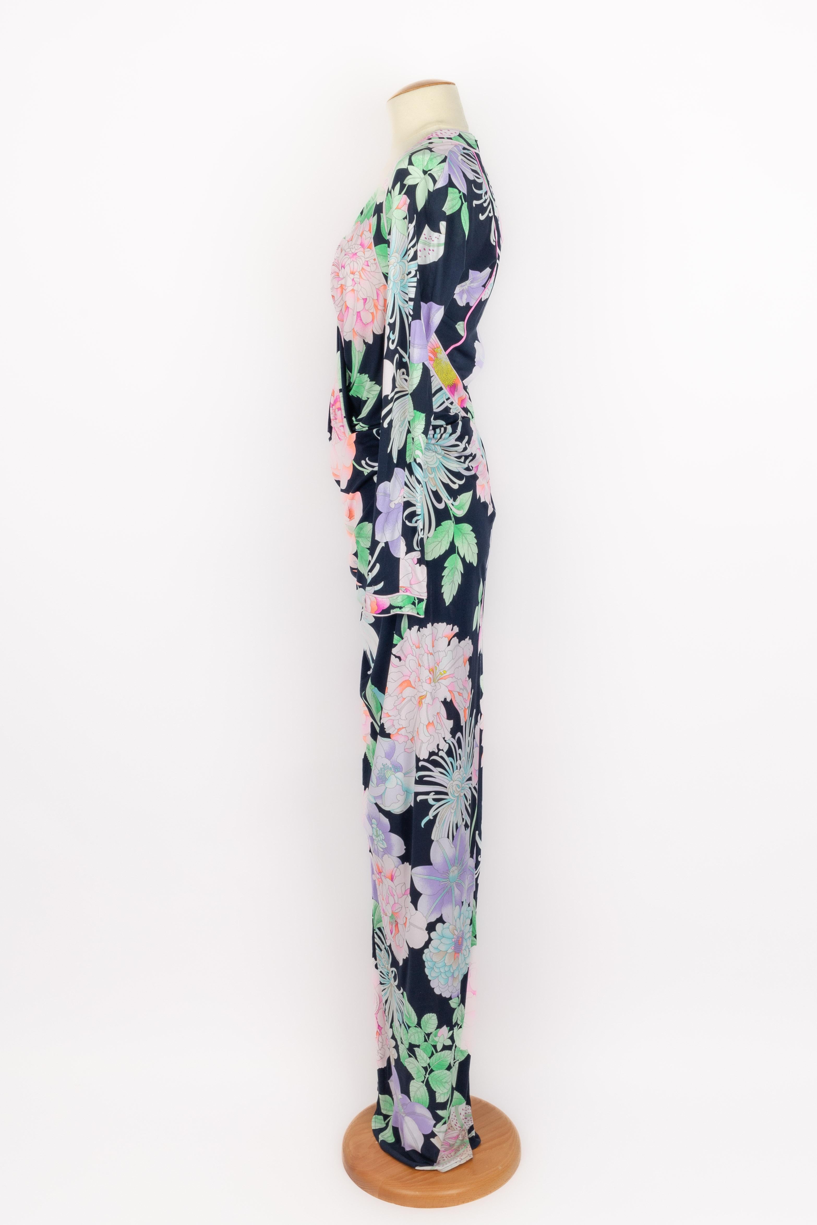 Leonard silk dress For Sale 2