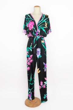 Leonard silk jumpsuit