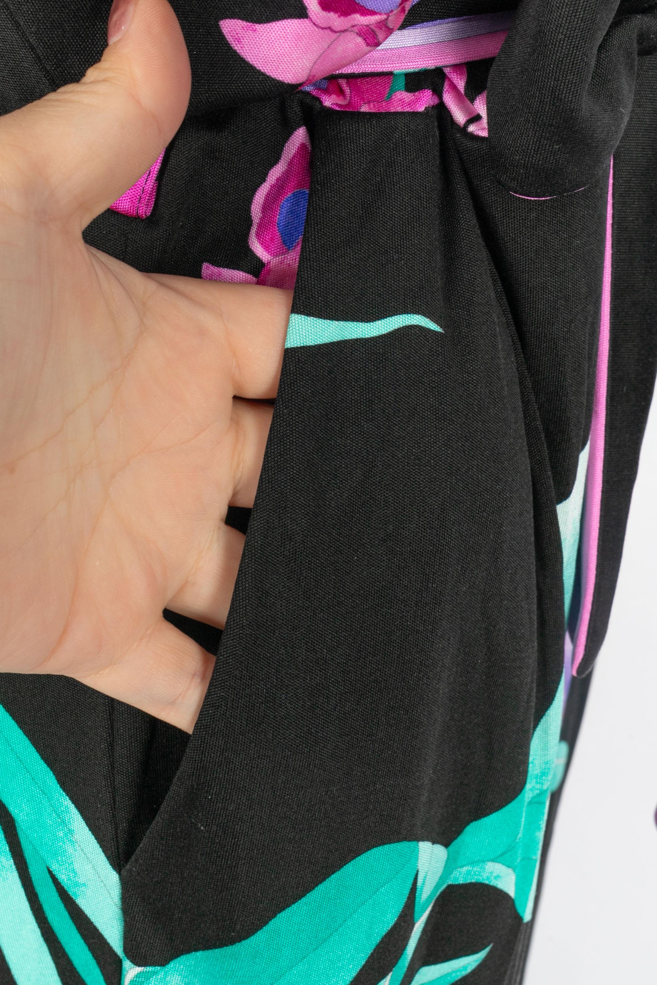 Leonard silk jumpsuit For Sale 1