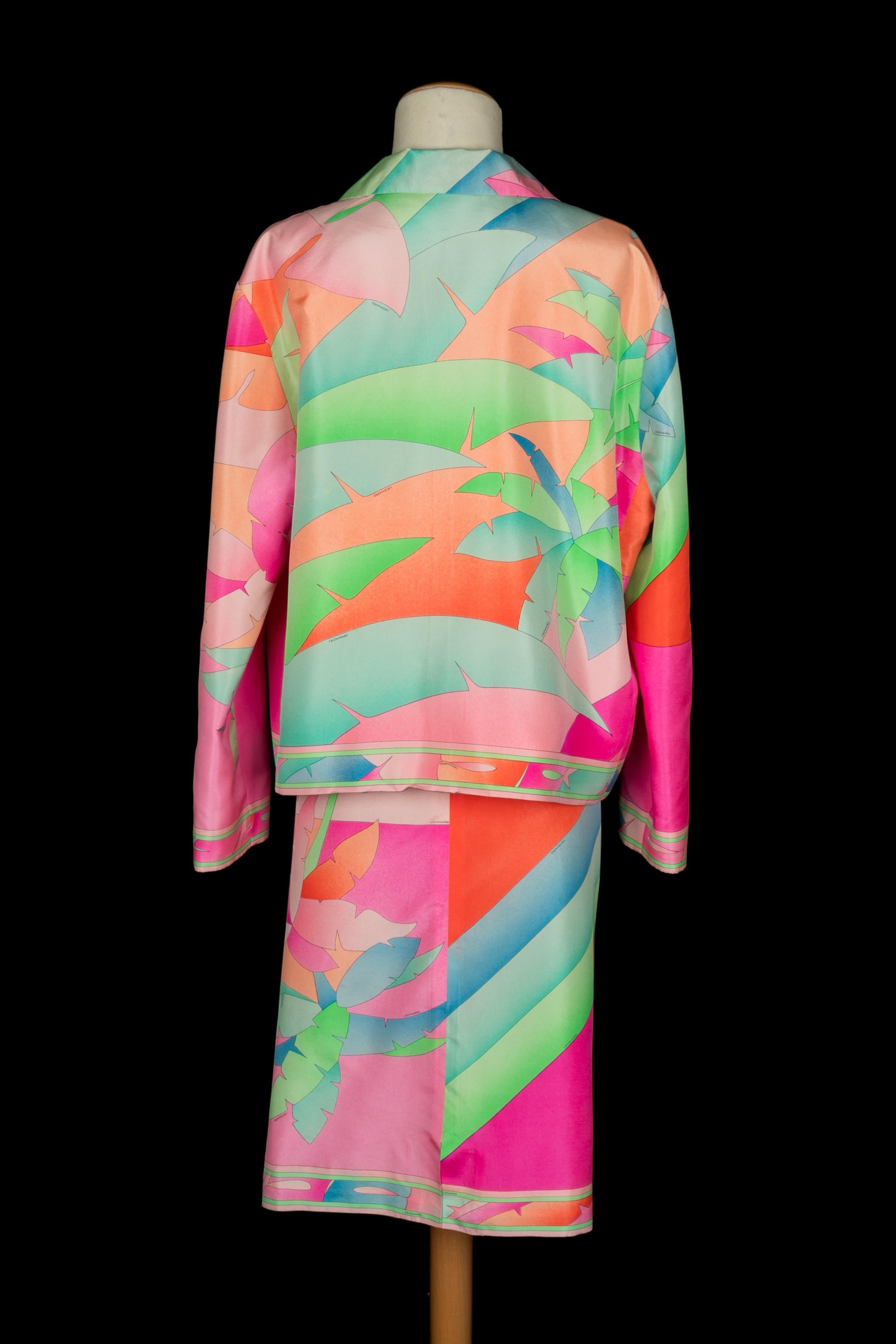 Abito di seta Leonard in vendita 5