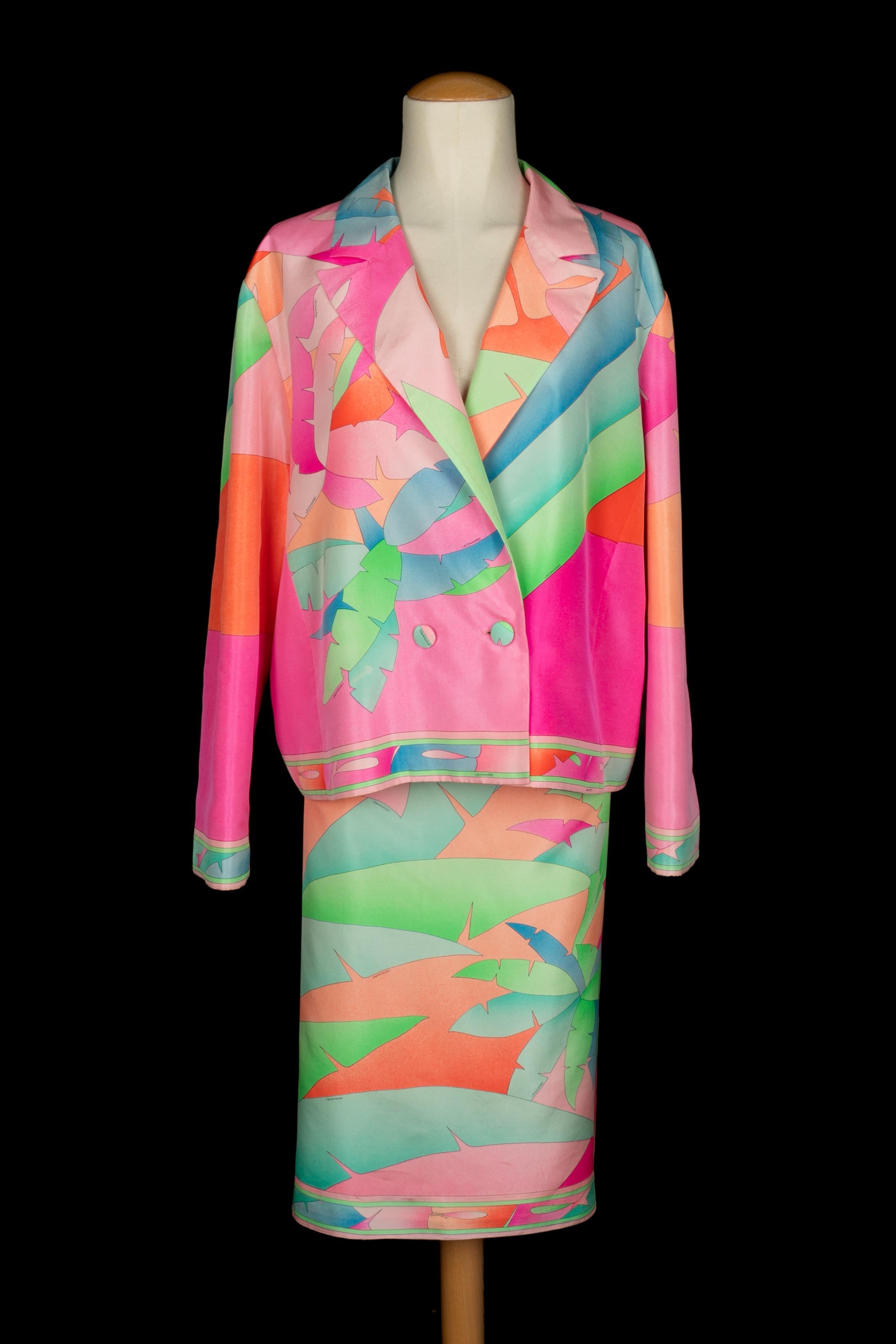 Abito di seta Leonard in vendita 1