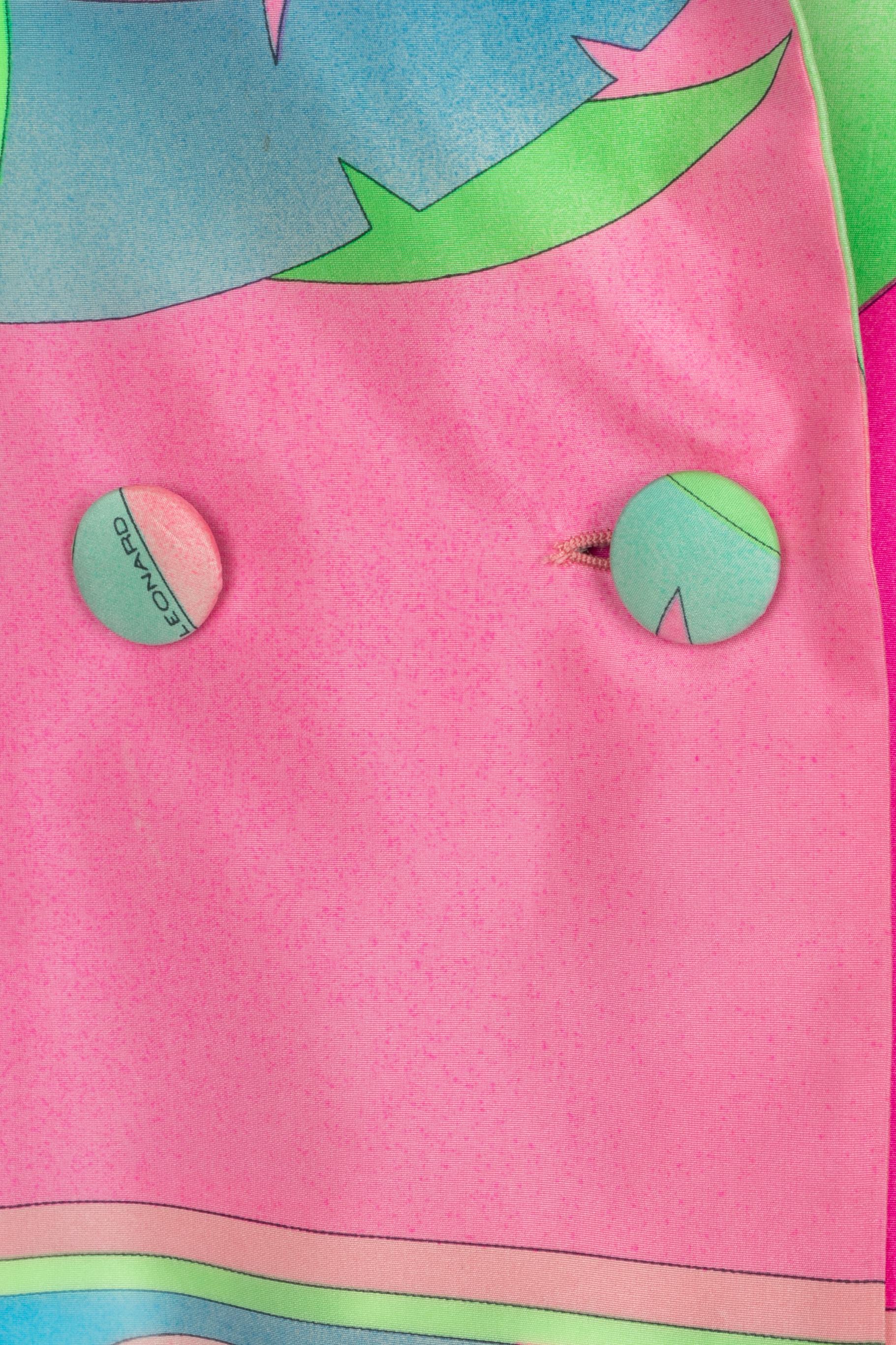 Abito di seta Leonard in vendita 3