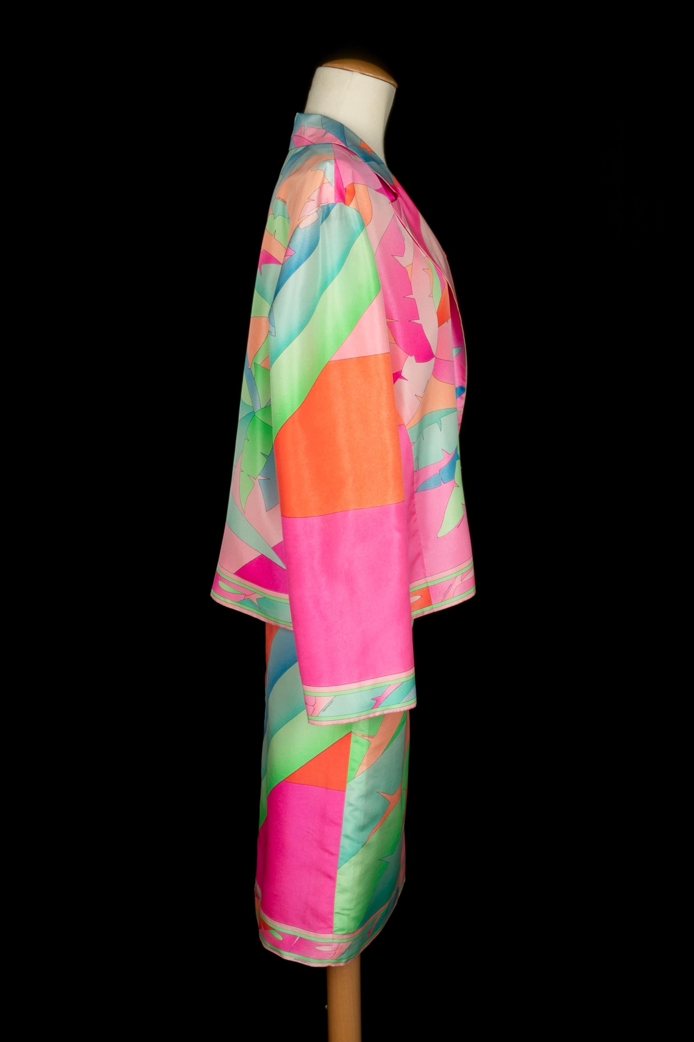 Abito di seta Leonard in vendita 4