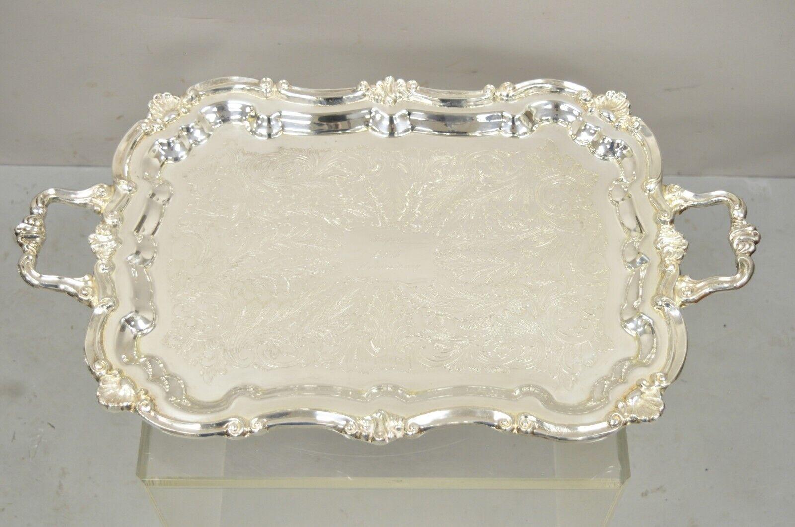 Leonard silver plate twin handle 25