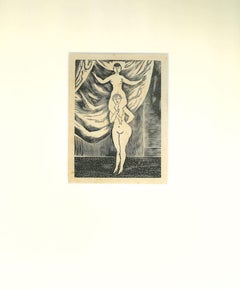 Nudes - Suite of 5 Etchings by Leonard Tsuguharu Foujita - 1930s